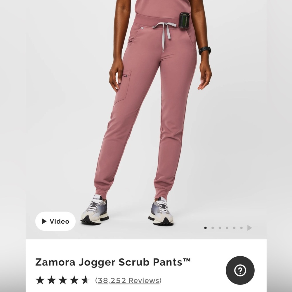 Figs Zamora Joggers in Mauve